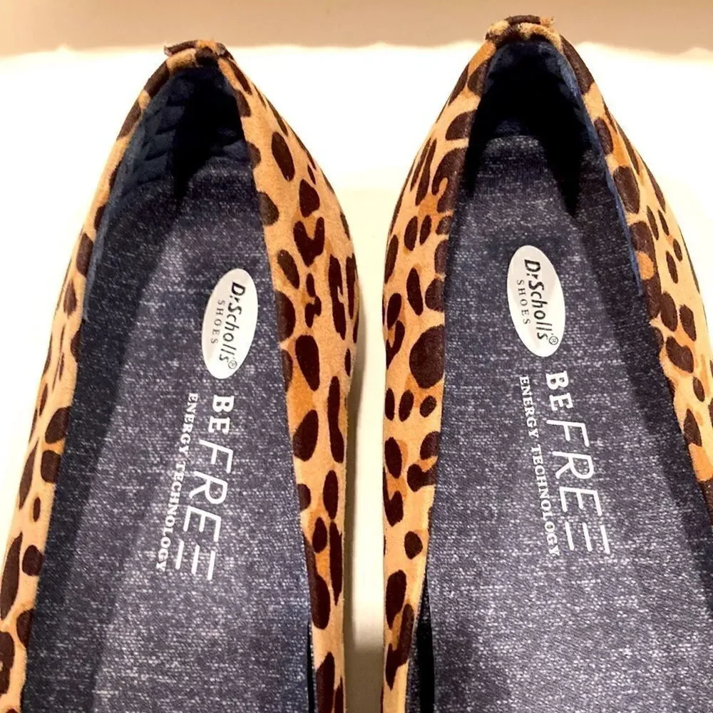 Dr. Scholls American Lifestyle “Ashton” Leopard Size 7W Women's